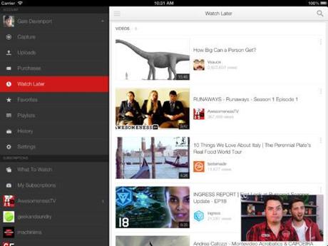 Youtube per iOS si aggiorna alla versione 2.0 con diverse novità