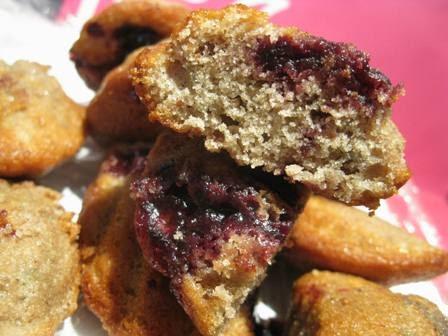 Le Madeleines violette per nonna Rosina