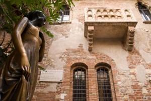 Verona: la casa di Giulietta in estate