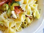 FARFALLE, VERDURE GRIGLIATE MOZZARELLA