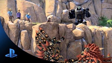 Knack - Trailer gameplay Gamescom 2013