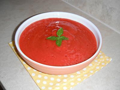 Un cucchiaio rosso di freschezza ovvero Gazpacho