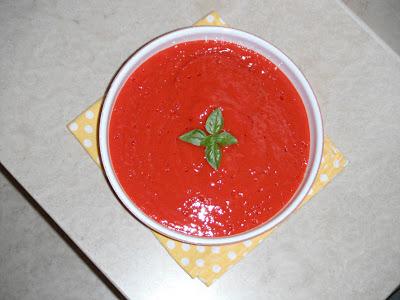 Un cucchiaio rosso di freschezza ovvero Gazpacho