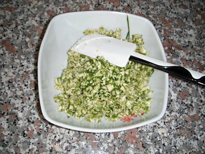 Farro, zucchine 