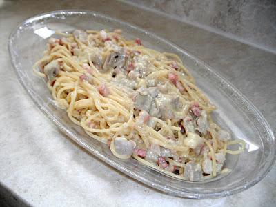 Carbonara di tonno