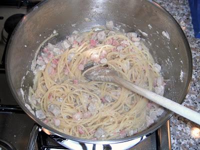 Carbonara di tonno