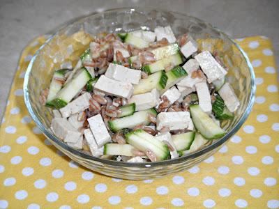 Farro freddo da spiaggia ovvero quando l'oriente incontra il mediterraneo