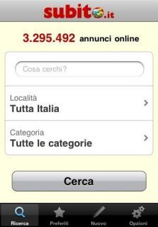 Subito.it l’app che ci permette di vendere e acquistare un oggetto dal nostro iPhone!