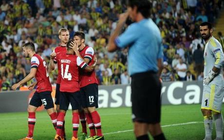 Fenerbahçe-Arsenal 0-3, i gunners ipotecano la qualificazione alla fase a gironi di Champions