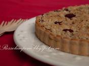 Crostata farro crumble lamponi