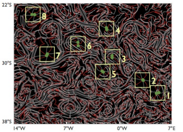 Vortici selezionati per l'approccio di tipo buco nero