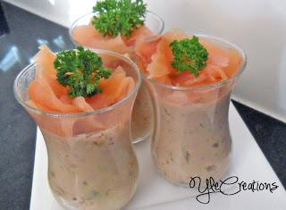 Antipasto.. veloce: mousse di tonno   Fast.. appetizer: tuna mousse