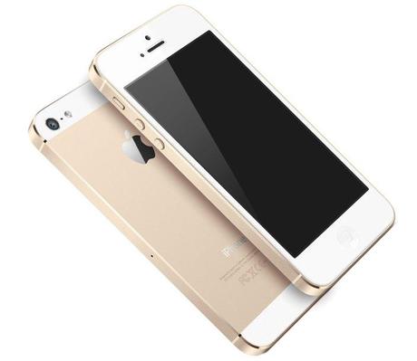 IPhone 5S nero, champagne e bianco in una fotogallery