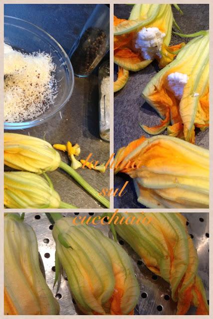 FIORI DI ZUCCA AL VAPORE