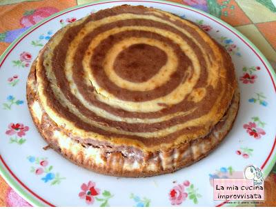 Cheesecake banana e cioccolato (con cottura)