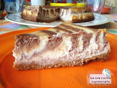 Cheesecake banana e cioccolato (con cottura)