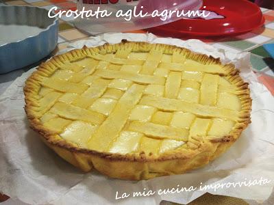 Crostata agli agrumi