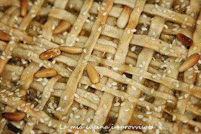 Torta light di farro e melanzane gustose