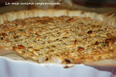 Torta light di farro e melanzane gustose