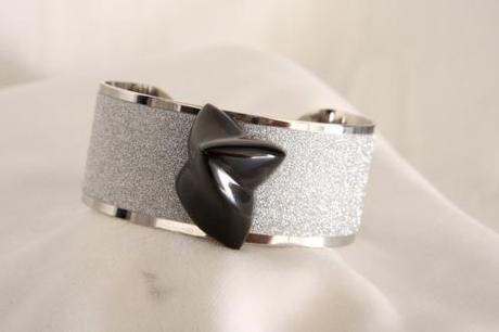 Bracciale n 5 a fascia e marmo  Bracelet band and marble design by Emanuele Rubini  8