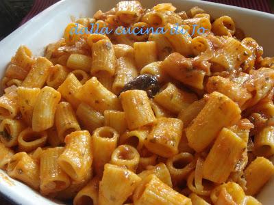 Ave Marie (o Paternoster) con sugo di baccalà