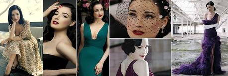 Style Icon : io ai matrimoni mi vesto come Dita Von Teese