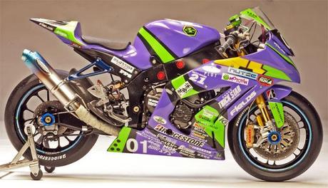 Kawasaki ZX-10R Eva Racing 8 Hours Suzuka 2012 by Utage Factory House (Fujimi)