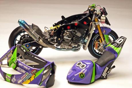 Kawasaki ZX-10R Eva Racing 8 Hours Suzuka 2012 by Utage Factory House (Fujimi)