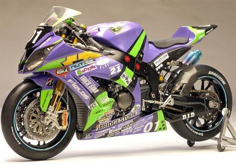 Kawasaki ZX-10R Eva Racing 8 Hours Suzuka 2012 by Utage Factory House (Fujimi)