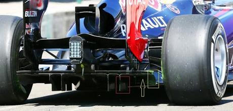 SPA-FRANCORCHAMPS: NUOVO DIFFUSORE SULLA RED BULL RB9