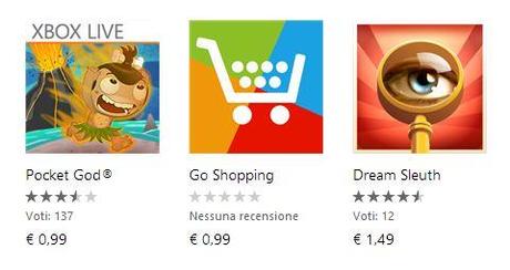 Contenuti a prezzi vantaggiosi dal Windows Phone Store