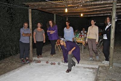 bocce, cocomero e luna piena