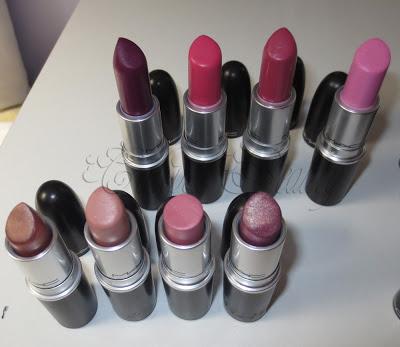 MAC Lipstick Collection