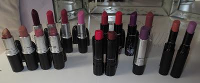 MAC Lipstick Collection