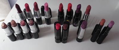 MAC Lipstick Collection