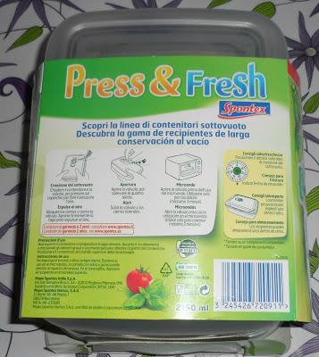 PRESS & FRESH della SPONTEX.