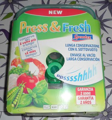 PRESS & FRESH della SPONTEX.