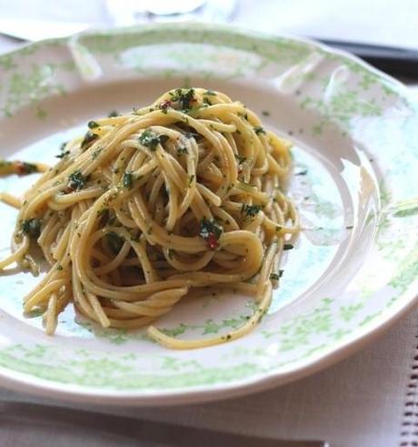 Spaghetti alla colatura di alici di Cetara