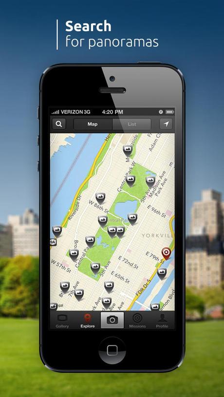 Panorama 360 Cities iPhone