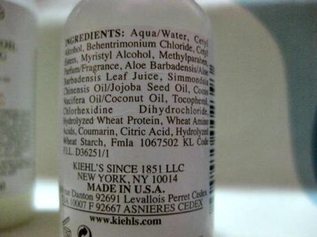 KIEHL'S, Shampoo Olive Fruit Oil e balsamo Amino Acid [REVIEW]