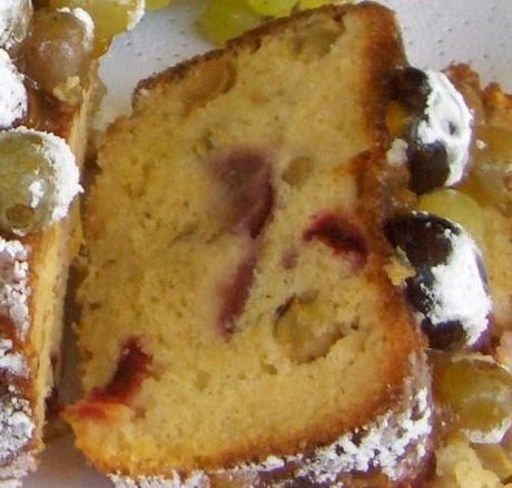 Torta con l'uva