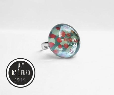 DIY da 1 Euro - Foto tutorial Anello di vetro
