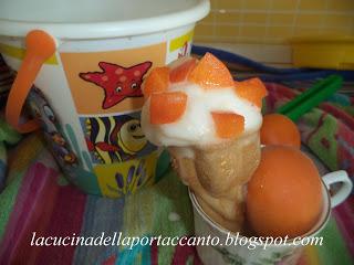 Sorbetto alle albicocche