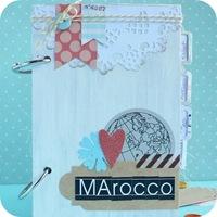 27-cafe-creativo - big shot- scrapbooking - mini album viaggio marocco