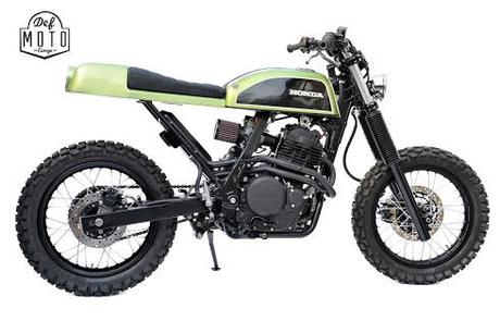 Honda Street Tracker by DEF Moto