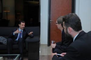 Assad interview intervista italiano izvestia
