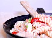 Pasta estiva pomodori, capperi e... panko