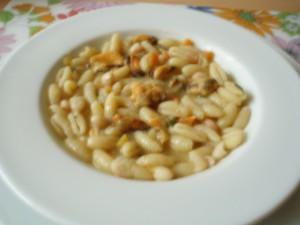 Gnocchetti cozze e fagioli