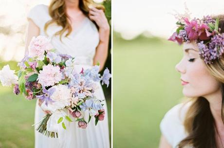 bouquet lilla and orange