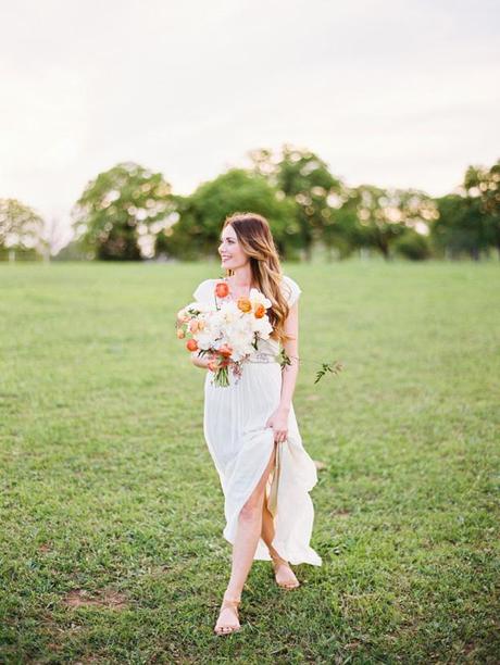 bouquet lilla and orange